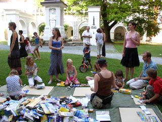 Workshop im Schloss Poellau